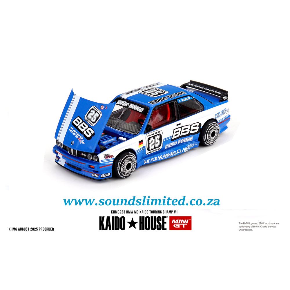 Mini GT x Kaidohouse #223 BMW M3 Kaido Touring Champ V1