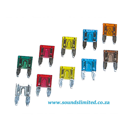 SL SD 30955 10pc Mini Blade Fuse Kit for Vehicles