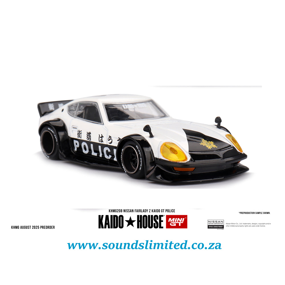 MiniGT x KaidoHouse Nissan Fairlady Z Kaido GT Police #208
