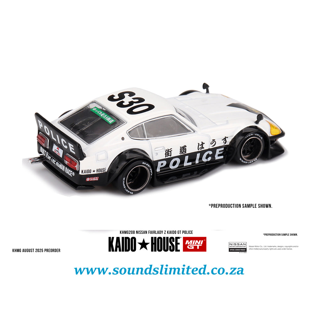 MiniGT x KaidoHouse Nissan Fairlady Z Kaido GT Police #208