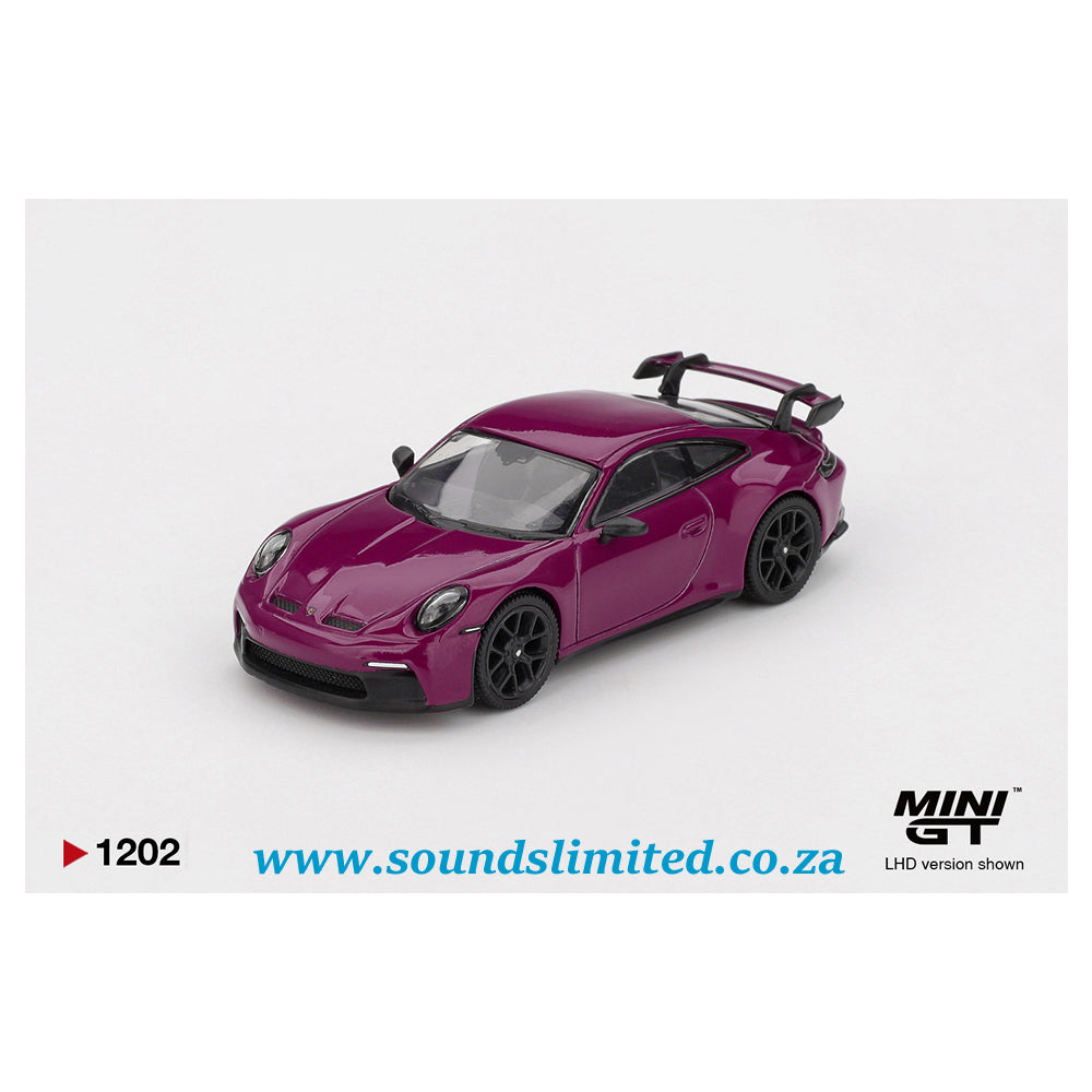 Mini GT Porsche 911 (992.1) Rubystone Red Set MGTS0021