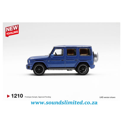 Mini GT #1210 Mercedes-AMG G 63 Dark Blue Metallic