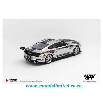 Mini GT #1230 Shelby GT500 Dragon Snake Concept Chrome Silver