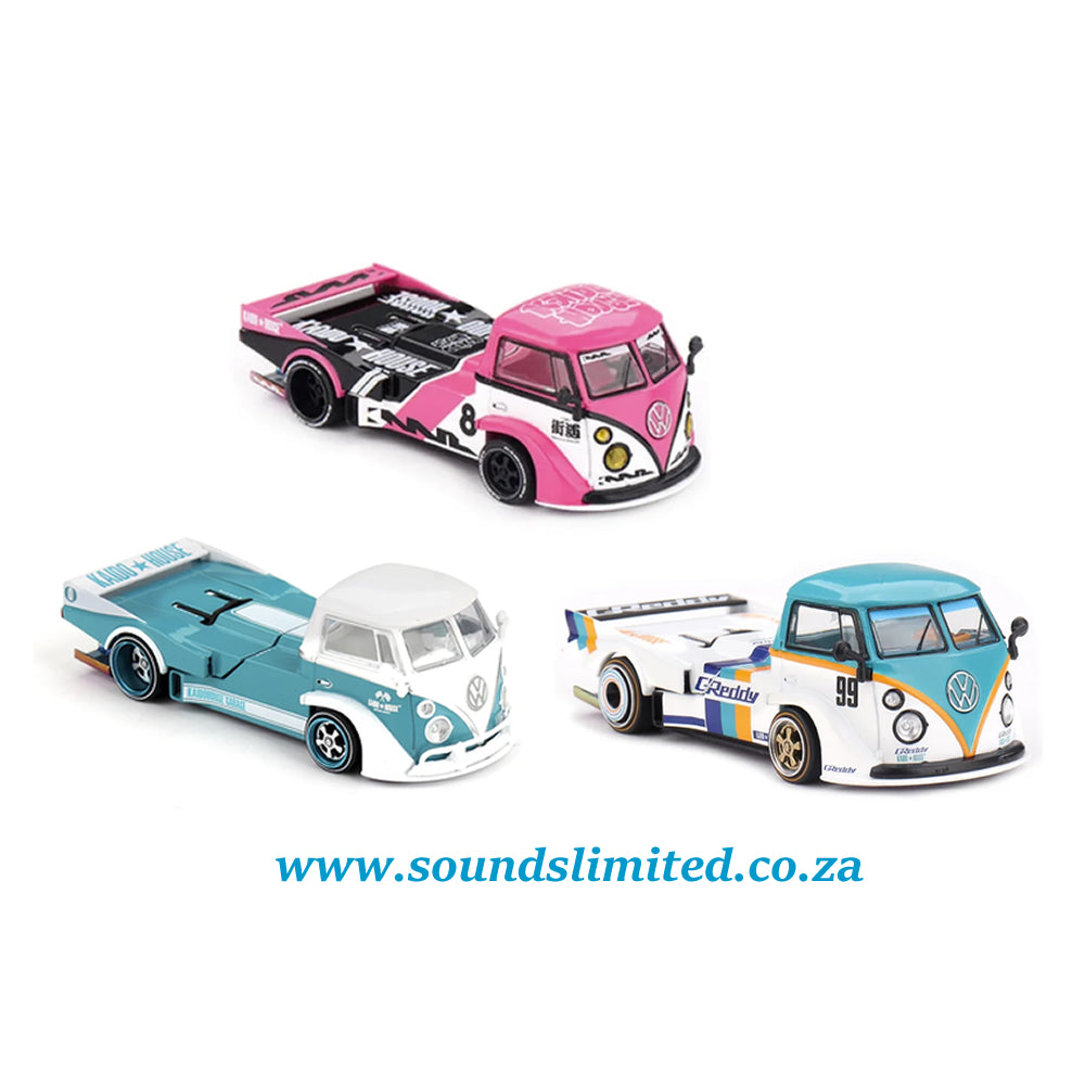 Mini GT x Kaido House Volkswagen T1 Pickup Bundle