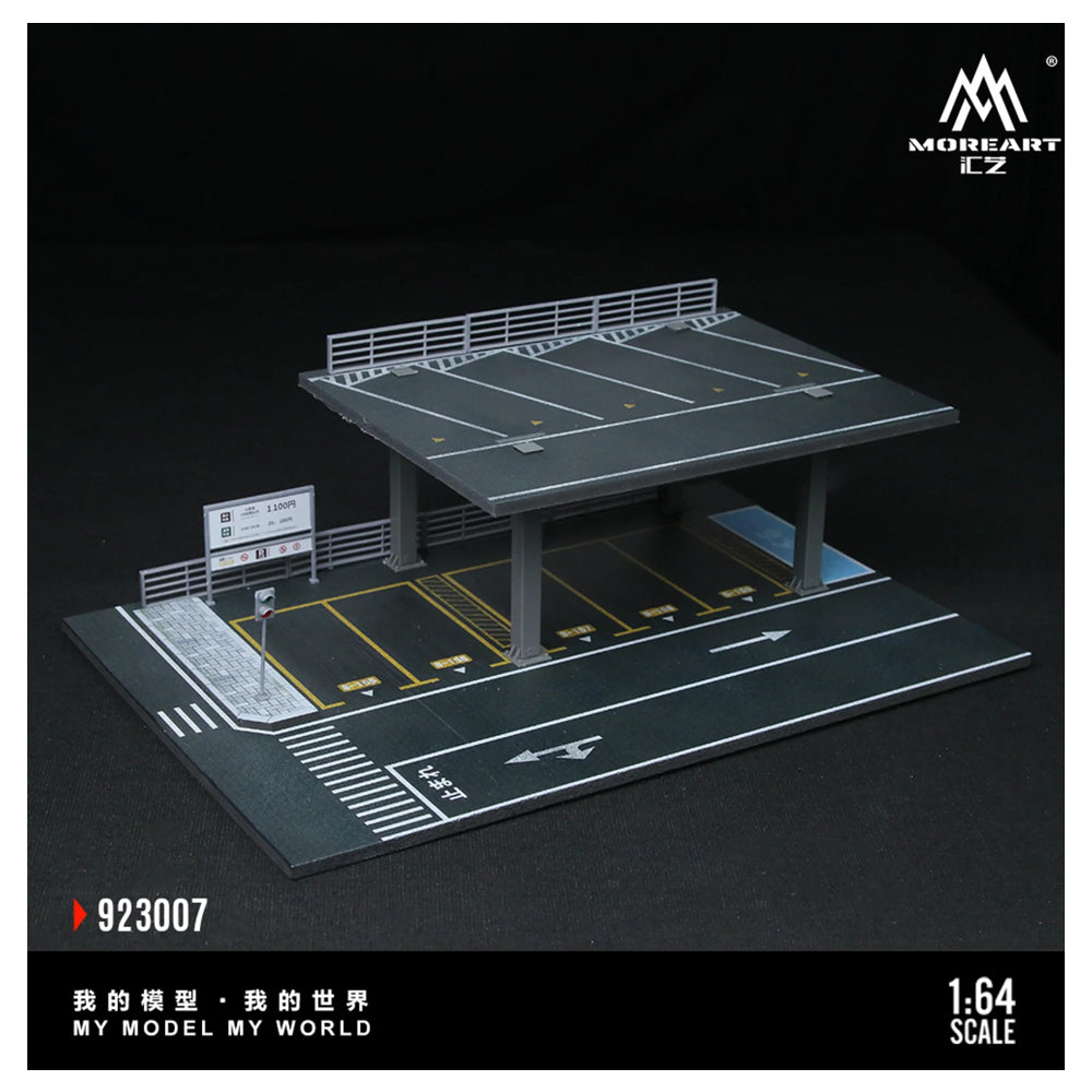 MoreArt Diorama Steel Structure Platform Parking Scene Version G MO923007