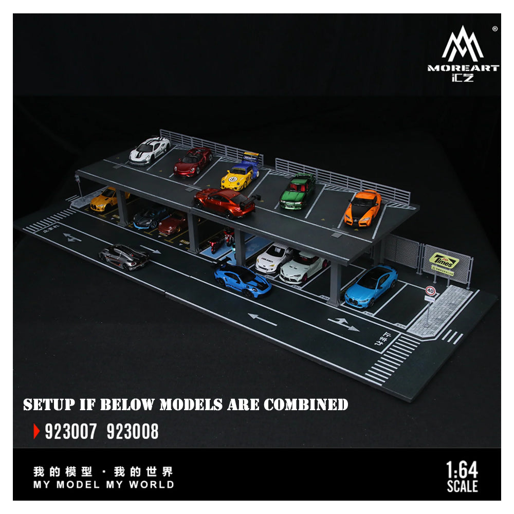 MoreArt Diorama Steel Structure Platform Parking Scene Version H MO923008