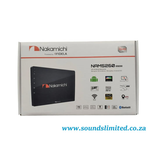 Nakamichi NAM5260-A9Z 9″ Digital Media Receiver With MirrorLink