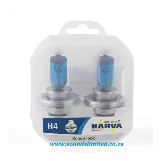Narva Germany H4 Range Power White - 486802100 12v (60/55W)