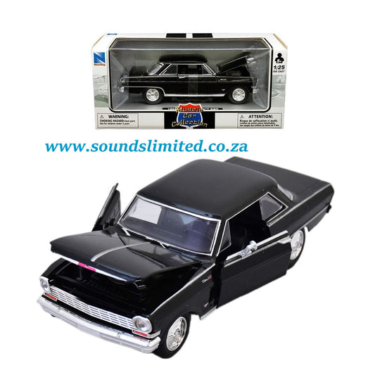 New Ray 71823B 1964 Chevrolet Nova SS 1/24 Black