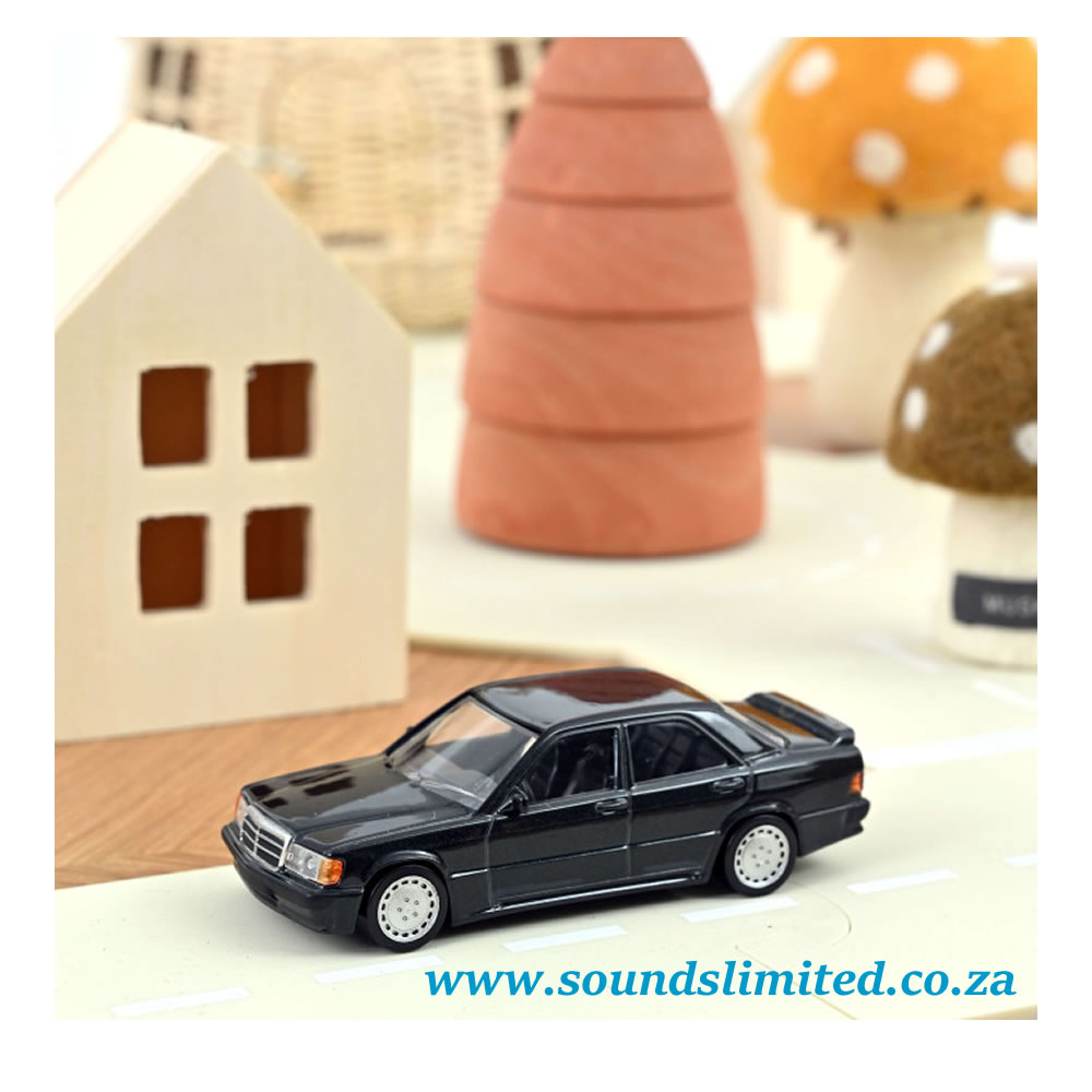 Norev Mercedes Benz 190E 2.3 1984 Black metallic Jet-car 1/43 351195