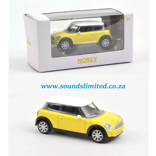 Norev Mini Cooper One 2006 Mellow Yellow 1/54 310519