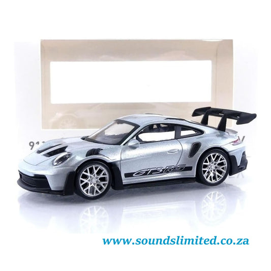 Norev Porsche 911 GT3 RS Silver car 1/43 750046