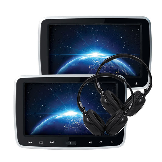 OneX IC-1018HDSETS 10.1 inch Portable DVD Monitors (Set of 2)