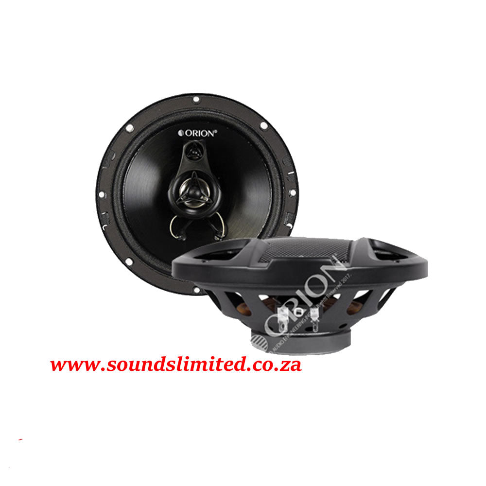 Orion ZTC-653 ZTREET Coaxials 6.5 inches 3 way 450 Watts w/grill