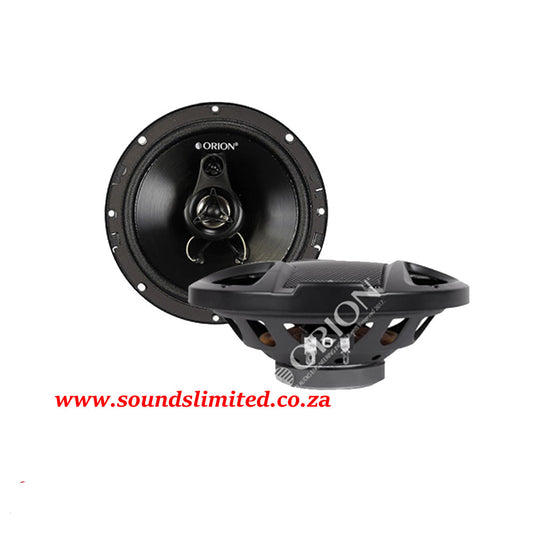 Orion ZTC-653 ZTREET Coaxials 6.5 inches 3 way 450 Watts w/grill