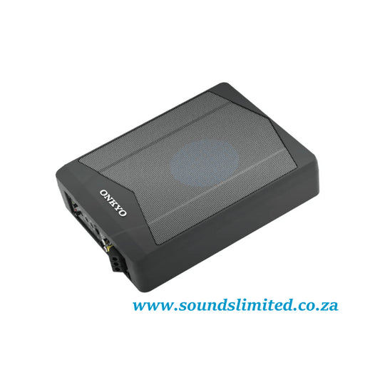 Onkyo 9.2" Active 1500w Under seat Subwoofer With Aluminium Casing X-W1005A