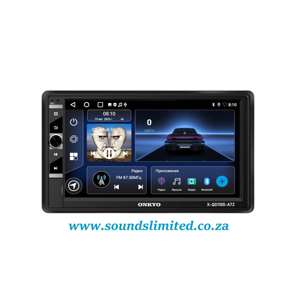 Onkyo X-QD1100 7″ Android Digital Media Receiver With MirrorLink