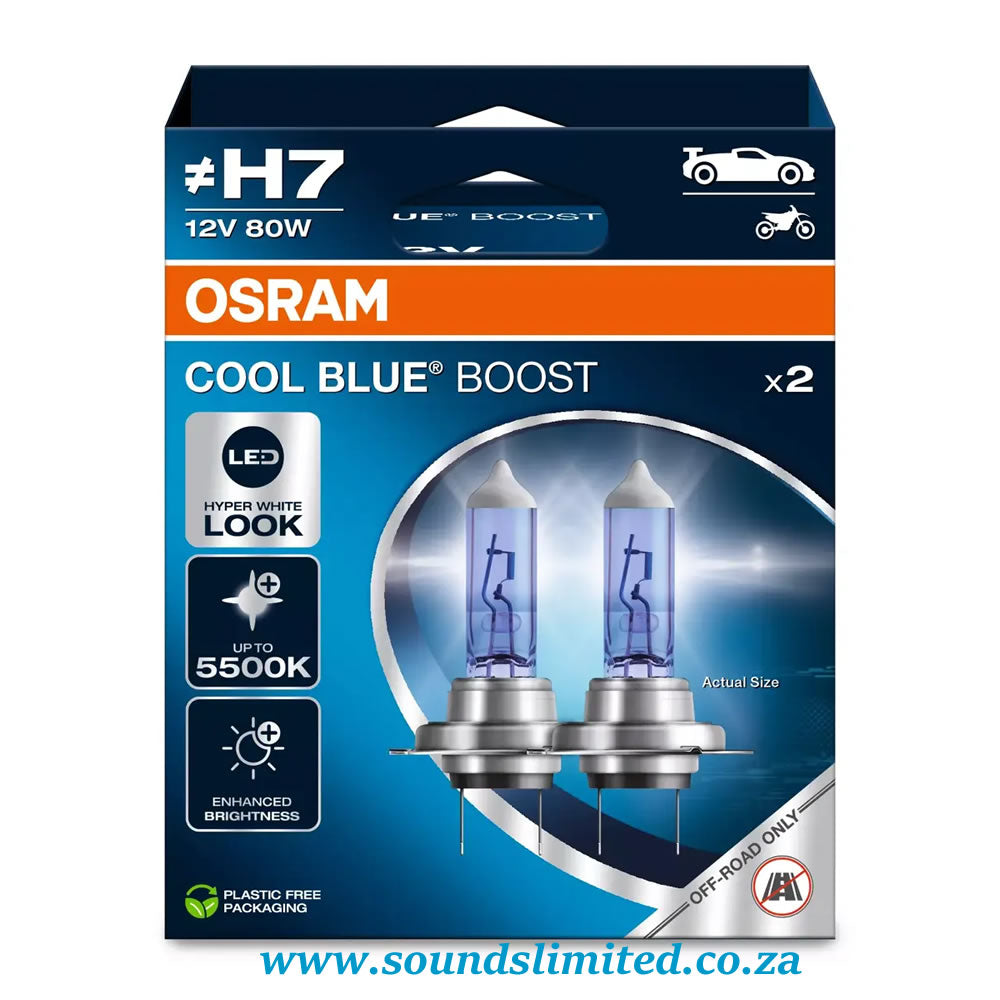 Osram Cool Blue Boost H7 Bulbs