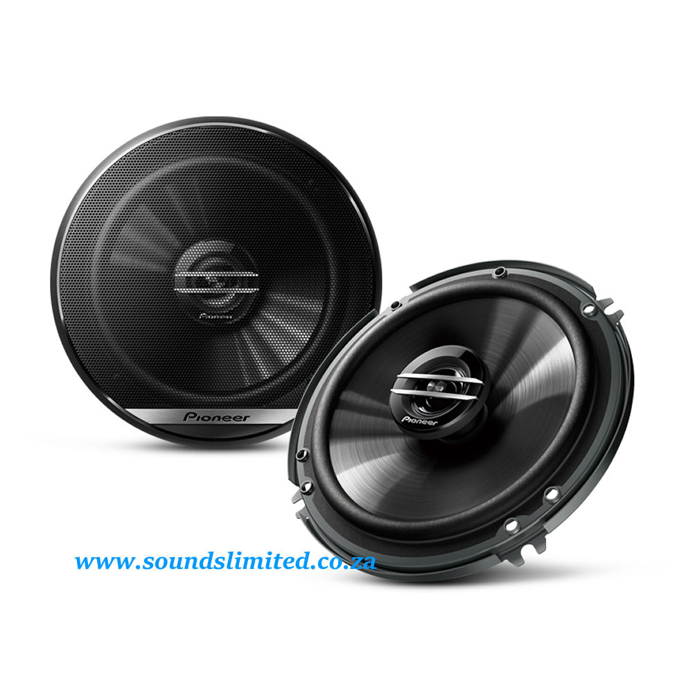 Pioneer TS-G1620F 6-1/2" - 2-way, 300w Max Power, IMPP Cone, Coaxial Speakers (pair)