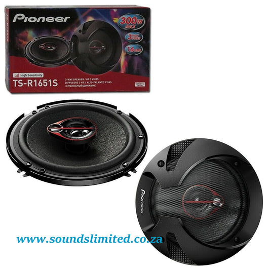 Pioneer TS-R1651S, 16 cm 3-way Speaker 300 watts