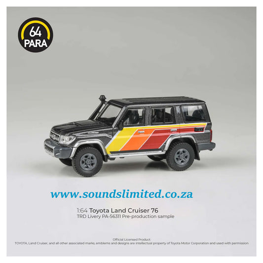 Para64 1/64 2014 Toyota Land Cruiser LC76 TRD Livery PA-66311