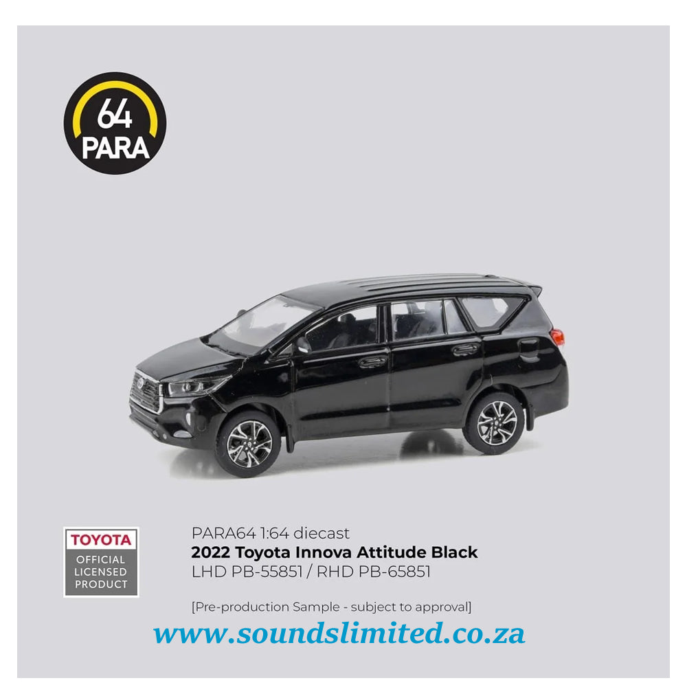 Para64 2022 Toyota Innova Attitude Black PB-55851