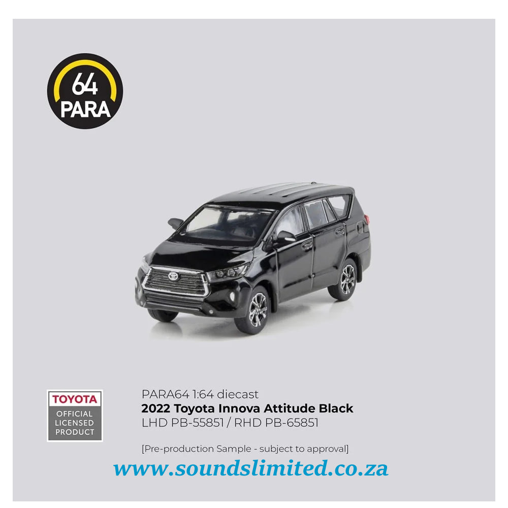 Para64 2022 Toyota Innova Attitude Black PB-55851