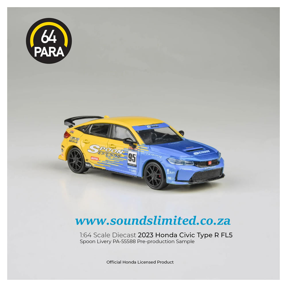 Para64 2023 Honda Civic Type R FL5 Spoon Livery 1/64 PA-55588