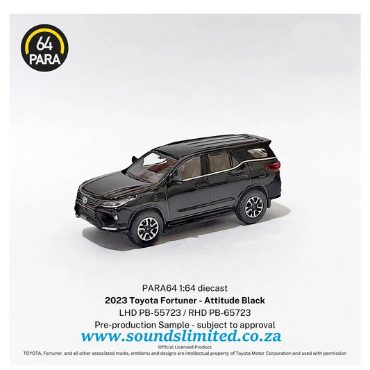 Para64 2023 Toyota Fortuner Attitude Black PB-65723