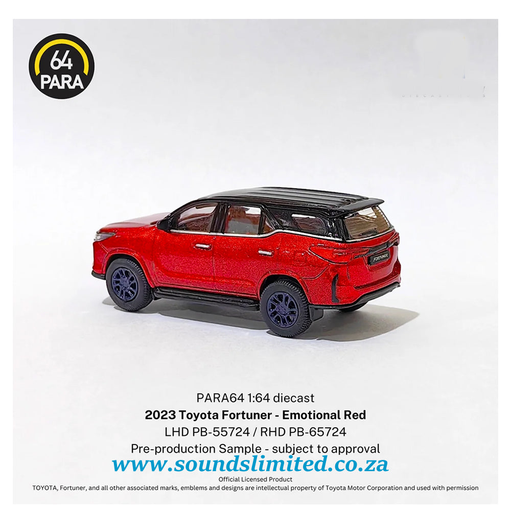 Para64 2023 Toyota Fortuner Emotional Red PB-55724