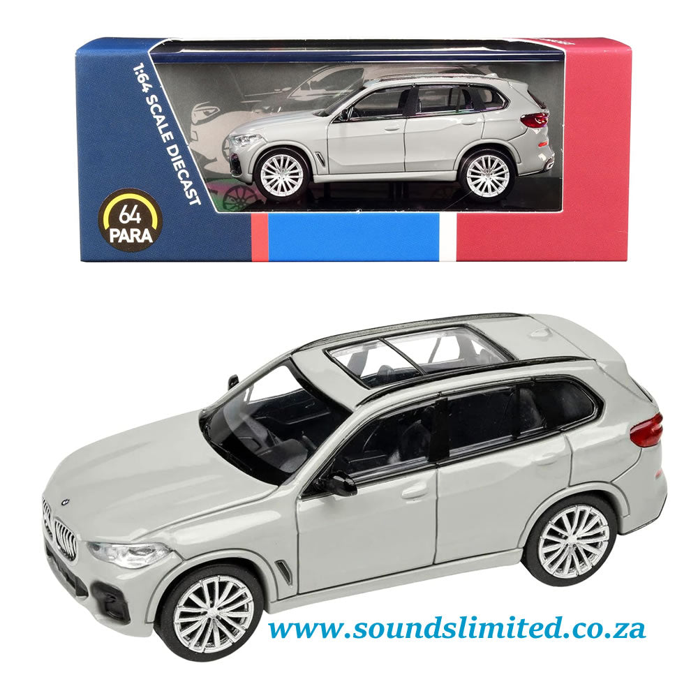 Para64 1/64 BMW X5 with Sunroof Nardo Grey LHD - PA-55188