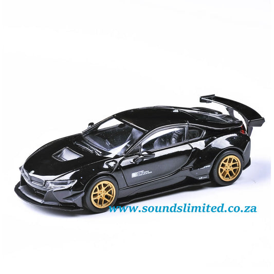 Para64 1/64 Liberty Walk BMW i8 Black - PA-55142