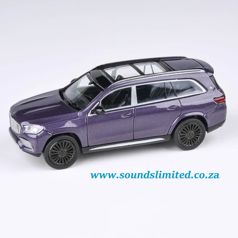 Para64 1/64 2021 Mercedes-Maybach GLS 600 Purple - PA-65308