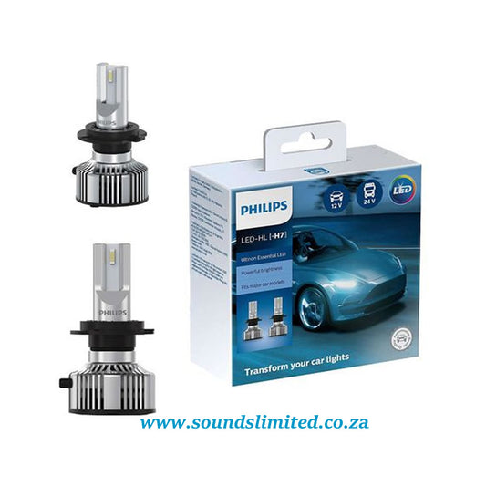 Philips H7 - Ultinon Essential LED 6000K White Light