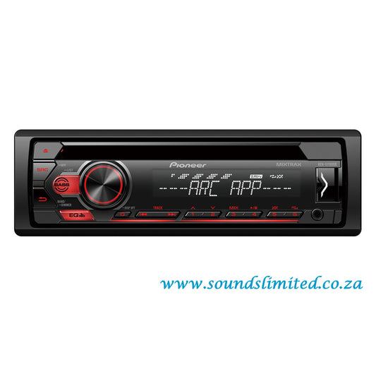 Pioneer DEH-S1150UB - Mixtrac and USB/RDS/CD Remote