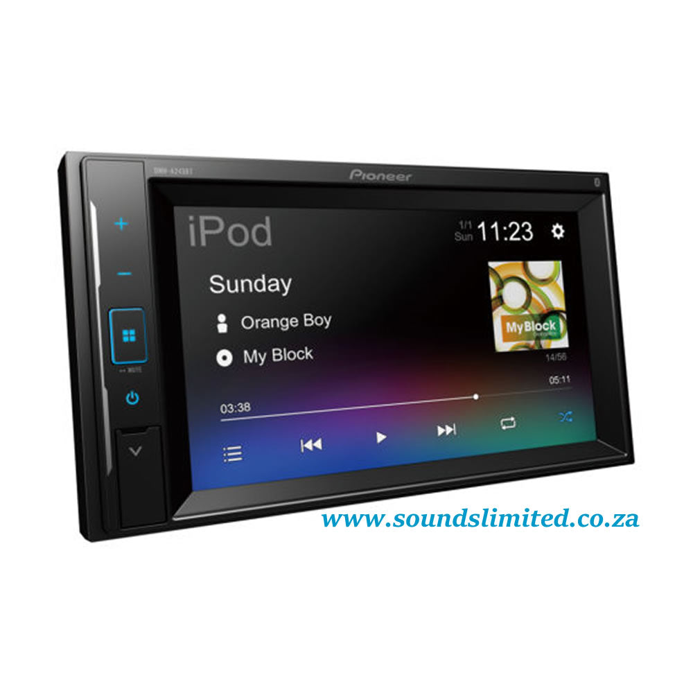 Pioneer DMH-A245BT  Digital Media AV Receiver with Bluetooth, iPhone, USB & Aux-In
