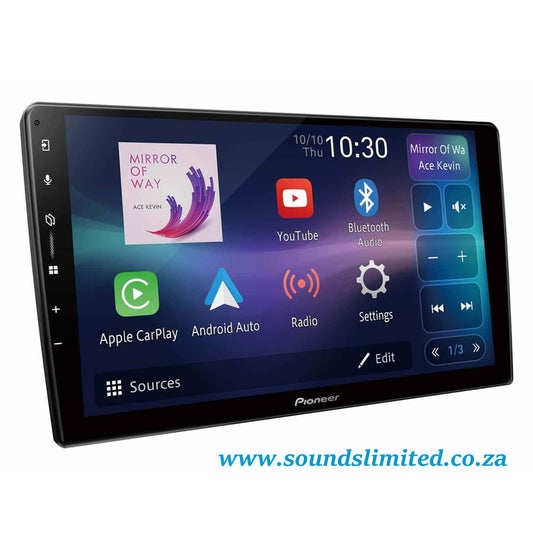 Pioneer DMH-AP6650BT  9" Perfect Fit AV Receiver with Wireless Apple CarPlay, Wireless Android Auto and Mirroring by Weblink Cast