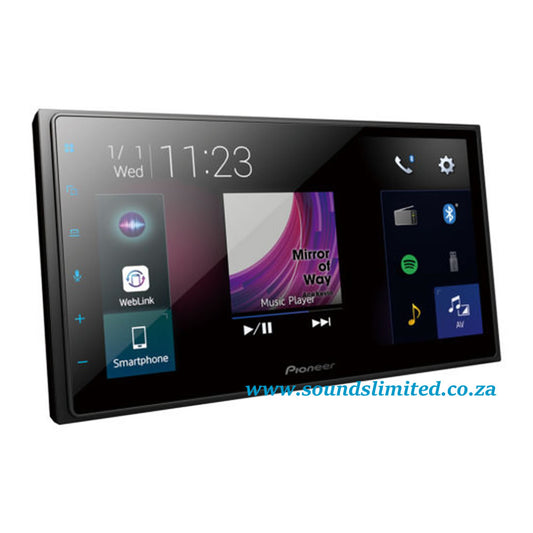 Pioneer DMH-Z5350BT 6.8 inch Capacitive Touch-screen Multimedia player with Apple CarPlay Android Auto & Bluetooth