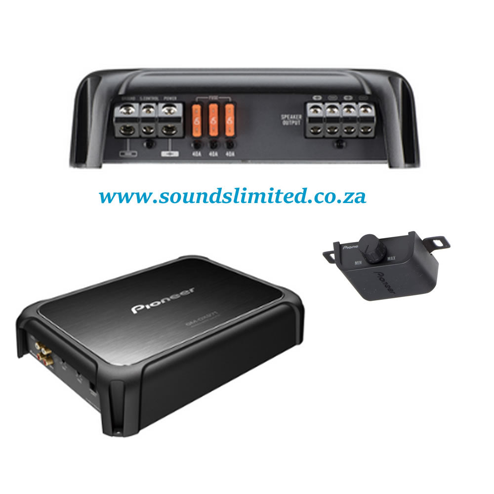 Pioneer GM-D971 1-Channel - Class D, 2400w Max Power - Mono Amplifier
