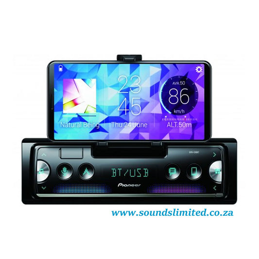 Pioneer SPH-C10BT Flagship Smartphone Digital Media Receiver with Pioneer Smart Sync connectivity.