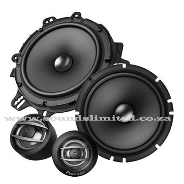 Pioneer TS-A1600C  6-1/2" Component Speaker Package (6-3/4" Compatible)