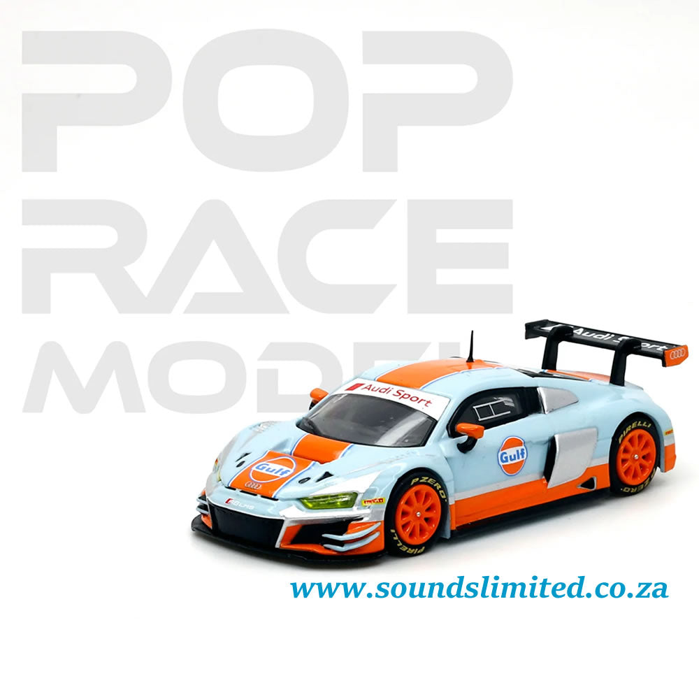 Pop Race 1:64 Scale - Audi R8 LMS Gulf Livery
