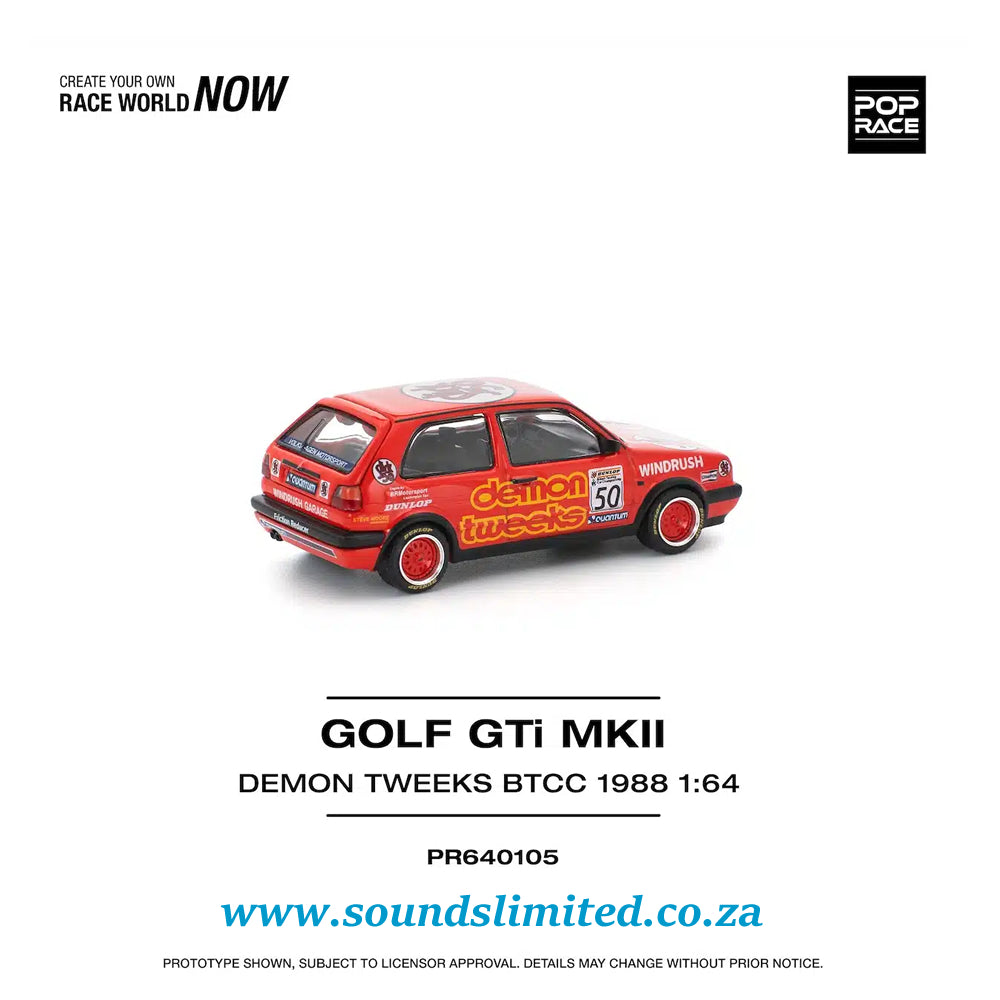 Pop Race Golf GTI Mk2 Red PR64-105