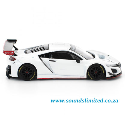 Pop Race Honda NSX GT3 EVO22 White PR64-280