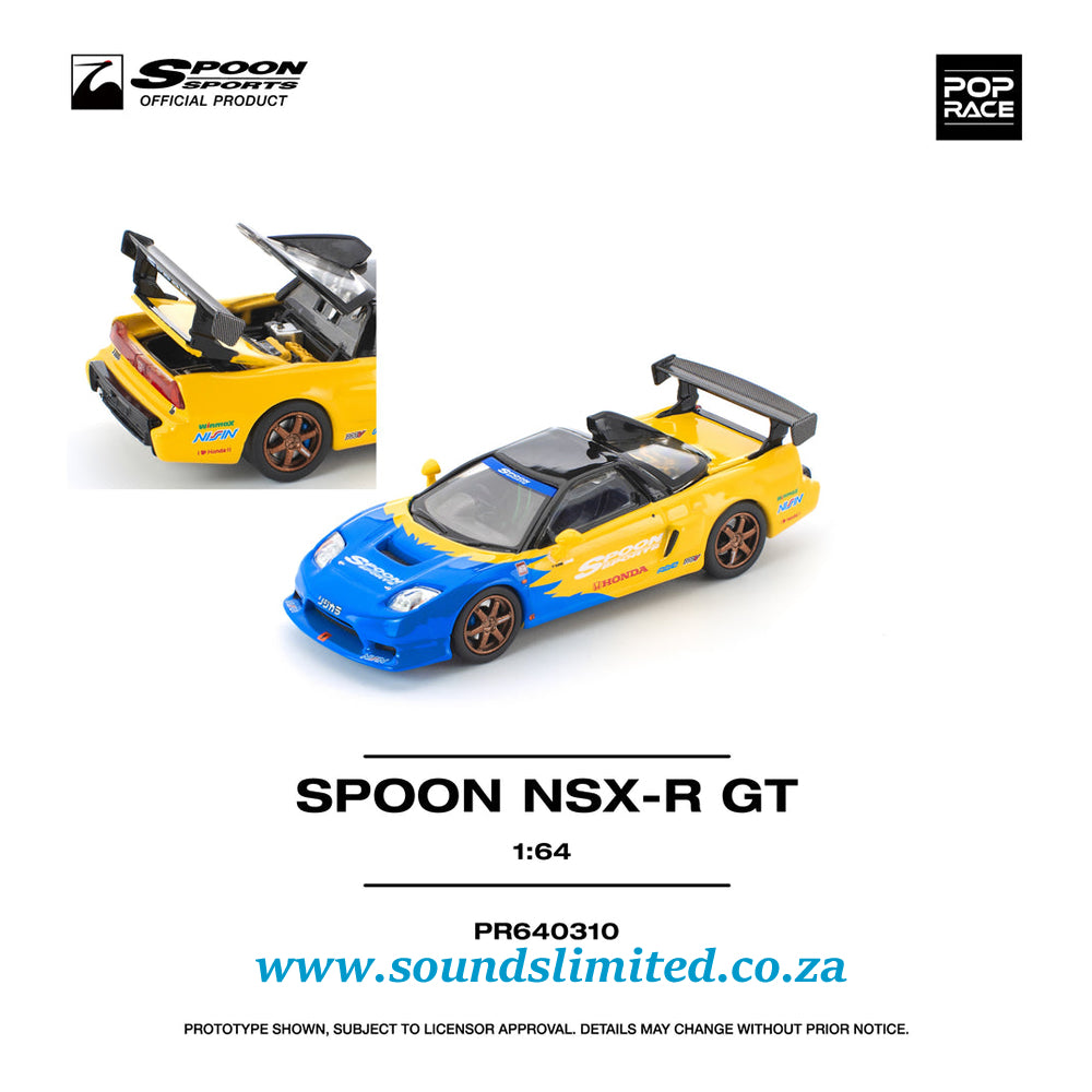 Pop Race Honda NSX R GT Spoon Sports PR64-310