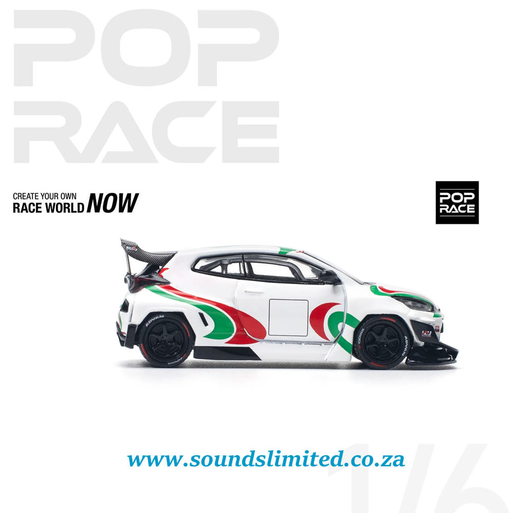 Pop Race Pandem Toyota GR Yaris Rally Livery PR64-136