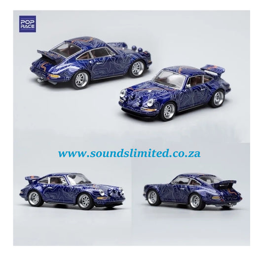 Pop Race Porsche Singer Mulholland Drive PR64-10 1/64