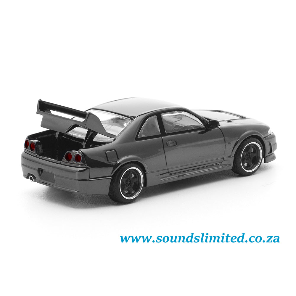 Pop Race R33 GT-R Dark Chrome PRDC003