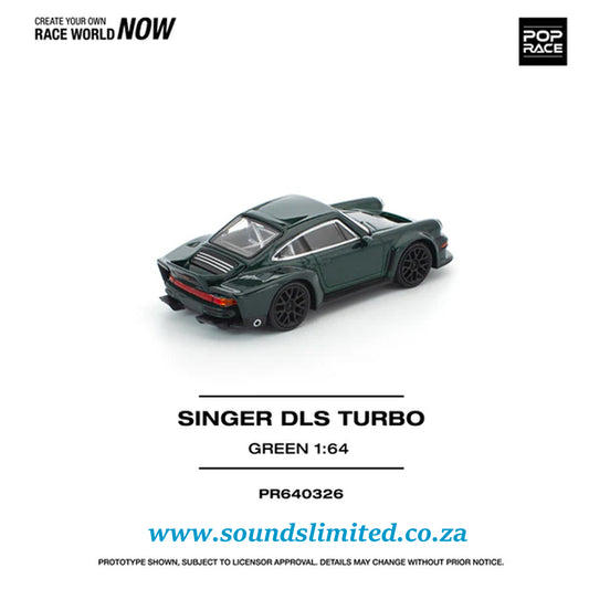 Pop Race Singer DLS Turbo (Road) Green PR64-326