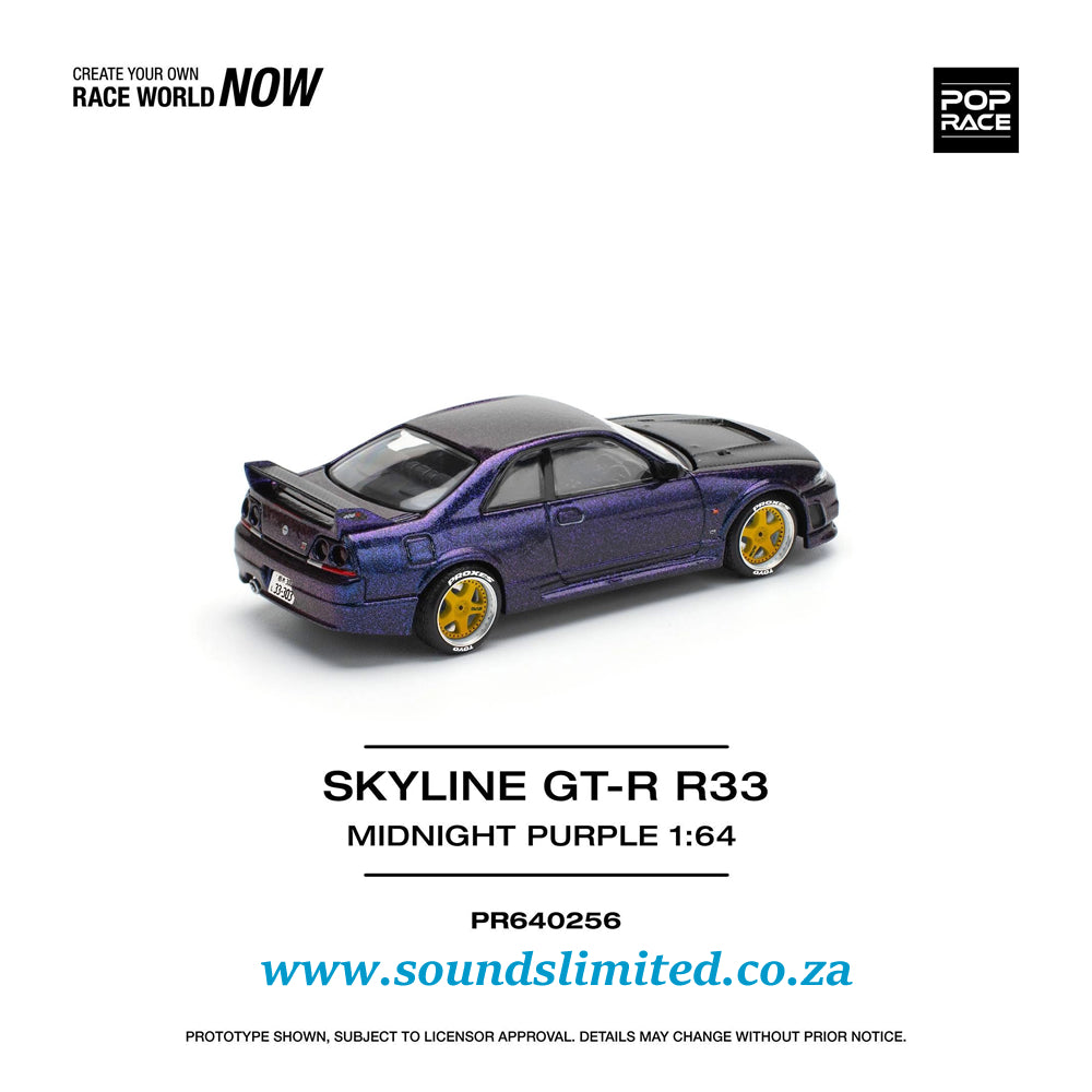 Pop Race Skyline GT-R R33 Nismo PR64-256